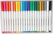 21 Colors Paint Pens Acrylic Paint Marker Pens Washable Dry Quickly Paint Markers Pens Point Paint Pens for Canvas Stone Cloth