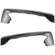 Pair Set of 2 Bumper Face Bar Trims Molding Step Pads Front Driver & Passenger