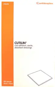 Cutilin Low-Adherent Dressing 10cm X 10cm X 100