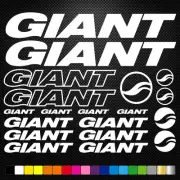 FITS Giant Vinyl Stickers Sheet Bike Frame Cycle Cycling Bicycle Mtb Road