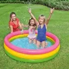Inflatable Kiddie Pool Blow Up Kiddie Paddling Pool 47.2" X 11.8" Portable 3