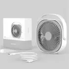 Portable USB Charging Desktop Fan Mini Personal Table Fan 360° Rotatable 3