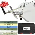 RUIXIN PRO RX-009 Kitchen Knife Sharpener System with 6 Whetstones, 360° Rotatio