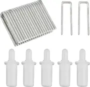 Plantation Shutter Repair Tool Set ZZLZX 20PCS Tilt Rod Louvers Staples and 20PCS Spring Loaded Shutter Pins Replacement for Windows Tools Supplies