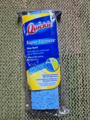 Quickie Super Squeeze Mop Refill #050, Dual Sponge Technology