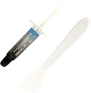 Easycargo 1g Silver Thermal Paste Kit, High Performance Thermal Conductive Grease, Heatsink Silver Thermal Compound for Cooling Heat Sink Interface Processor CPU GPU VGA LED Transistors (1g)