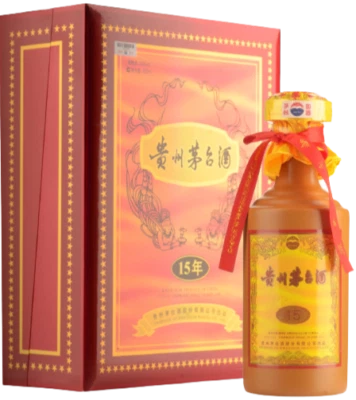 Kweichow Moutai 15 Year Old Chinese Baijiu 53% 500ml