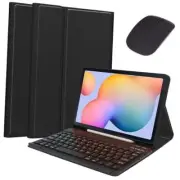 Keyboard Case Mouse for Galaxy Tab S7+ / S7 FE / S8+ / S9+ / S9 FE+ 12.4" Black