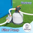 Bestway Swimming Pool Sand Filter Pump 2200GAL Above Ground Pool Cleaning Pump