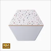 在飛比找momo購物網優惠-【HOLA】六角水磨石陶瓷鍋墊17cm-灰