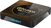 CHROX Android TV Box 13.0, 4GB RAM 64GB ROM RK3528 WiFi 6 Smart TV Box RGB Light Set Top Box BT5.0 Ultra HD 1080P 4K/8K HLG Mode HDR10+ WiFi 6 USB 3.0 Smart Tv Box,4gb+32gb