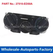 A/C Heater Control Panel D18599150 Fit For 2004-2011 Nissan Versa Tiida (for: Nissan)