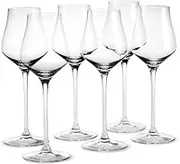 Holmegaard Perfection Spirit Glass Clear 6 Pcs H 8.3 in Dia 2.8 in 1.7 oz