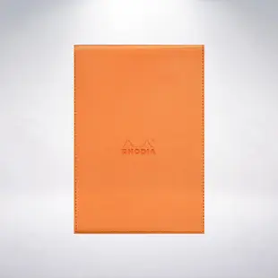 法國 RHODIA ePURE A5 N16 封套式上翻筆記本: 橘色/Orange