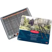 Derwent Graphitint Coloured Pencils Artists Professional [Tin 24]