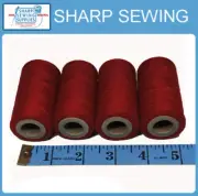 SPUN POLYESTER SERGER & QUILTING THREAD, RED T24-616