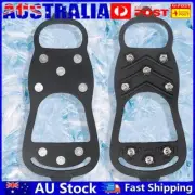 8-Stud Climbing Spikes Unisex Grips Crampon Snow Gripper for Outdoor Ice Walking