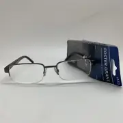D983 Foster Grant LYDEN 1.50 GUN GRAY Reading Glasses Readers PREMIUM