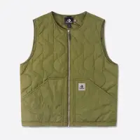 在飛比找Yahoo奇摩購物中心優惠-CONVERSE PADDED VEST 羽絨背心 男 軍綠