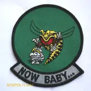 F14 TOMCAT F18 HORNET NOW BABY PATCH US MARINES NAVY USS FMF PIN MAW MCAS NAS