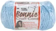 Pepperell Bonnie Macrame Craft Cord 6mmX100yd-Sky Blue