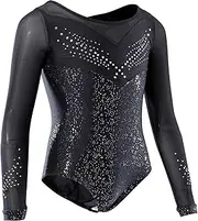 [Zagitova] Ice Figure Skating Dress for Girls Breathable Women Competition Practise Dance Clothing with Shiny Rhinestone