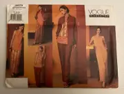 Vogue 2673 Sewing Pattern Sizes: 12-14-16 Ladies Petite Shirt Dress Top Vest