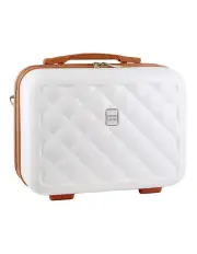 [PIERRE CARDIN] Metro Hard Shell Beauty Case in White