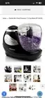 Ovente Mini Electric Food Processor Smoothies, Vegetables, Salad 1.5 Cup