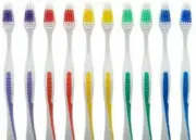 10Pk. Flex Corona Toothbrush Standard Classic Medium Soft Individually Wrapped