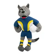 North QLD Queensland Cowboys NRL Plush MASCOT Teddy Bear Sublimated Embroidered