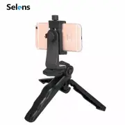 Selens Mini Phone Tripod Stand Handheld Grip Gimbal Stabilizer with clip Holder