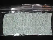 VAPON TOPSTICK Clear,Double-Sided,Mens Custom Cut"A"Curve Tape,100 Pcs~Hairpiece