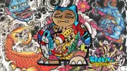 YAKUZA POKEMON SNORLAX EMBROIDERED VELCR0 PATCH HOOK/LOOP CUSTOM MORALE GAMER