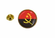 pins pin's flag national badge roundel circle angola