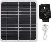 20W Solar Panel, Water Proof Solar Panel Charger with USB and Type C Port, High Efficiency Solar Panel for Outdoor Camping Backpack Bike