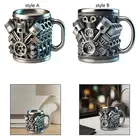 Stainless Steel Mug Lightweight Coffee Cup for Holidays Restaurant Office