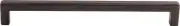 Top Knobs TK678SAB Podium Appliance Pull 18" (c-c) Sable