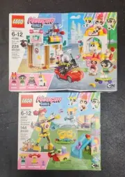 LEGO 41288 & 41287 The Powerpuff Girls: MOJO STRIKES AGAIN & BUBBLES PLAYGROUND