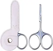 YOUYISI 3.75" Round Tip Safe Mini Pubic Hair Scissors For Women, Small Personal Beauty Vaginial Grooming Trimming Bikini Scissors (Pink)
