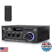 Daakro AK45 Amplifier Stereo Receiver Bluetooth 5.0 Power Amp 2 Channel 300W