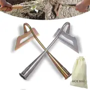 Garden Hoe, Weeding Tool, Full Stainless Steel Hollow Hoe, Heavy Duty,Sharp H...