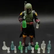 CUSTOM BOTTLE & CUP LOT for 3.75" SCALE STAR WARS GI JOE FIGURE DIORAMA (G56)
