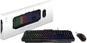 Forge GK100 Combo US Gaming Keyboard and Mouse
