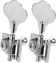 VINTORKY Electric Bass Tuner Screws Set of Guitar Tuning Pegs for Bass Metal String Spreaders Manual Tuning for Accurate Pitch