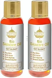 [Pavitra] Bio Skincare Oil for Instant Brightness - Deep Nourishment with Rapid Action on Skinmarks, Acne and Pores, Dry Skin, Pigmentation, Stretch Marks Combo (Pack of 2)