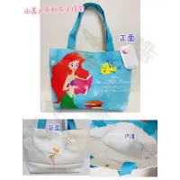 在飛比找蝦皮購物優惠-日本專營 日本 東京迪士尼 小美人魚帆布提袋 愛麗兒 餐袋 