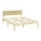 Bed Frame Double Size Wooden Base Mattress Platform Timber Pine YUMI Artiss