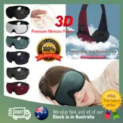 3D Travel Sleep Eye Mask Full Coverage Shading Sleeping Blindfold Shade Cover AU