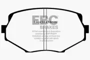 EBC DP31002C Disc Brake Pad Set FITS 94 01 mazda miata mx5 1 8 redstuff front br (for: Mazda)